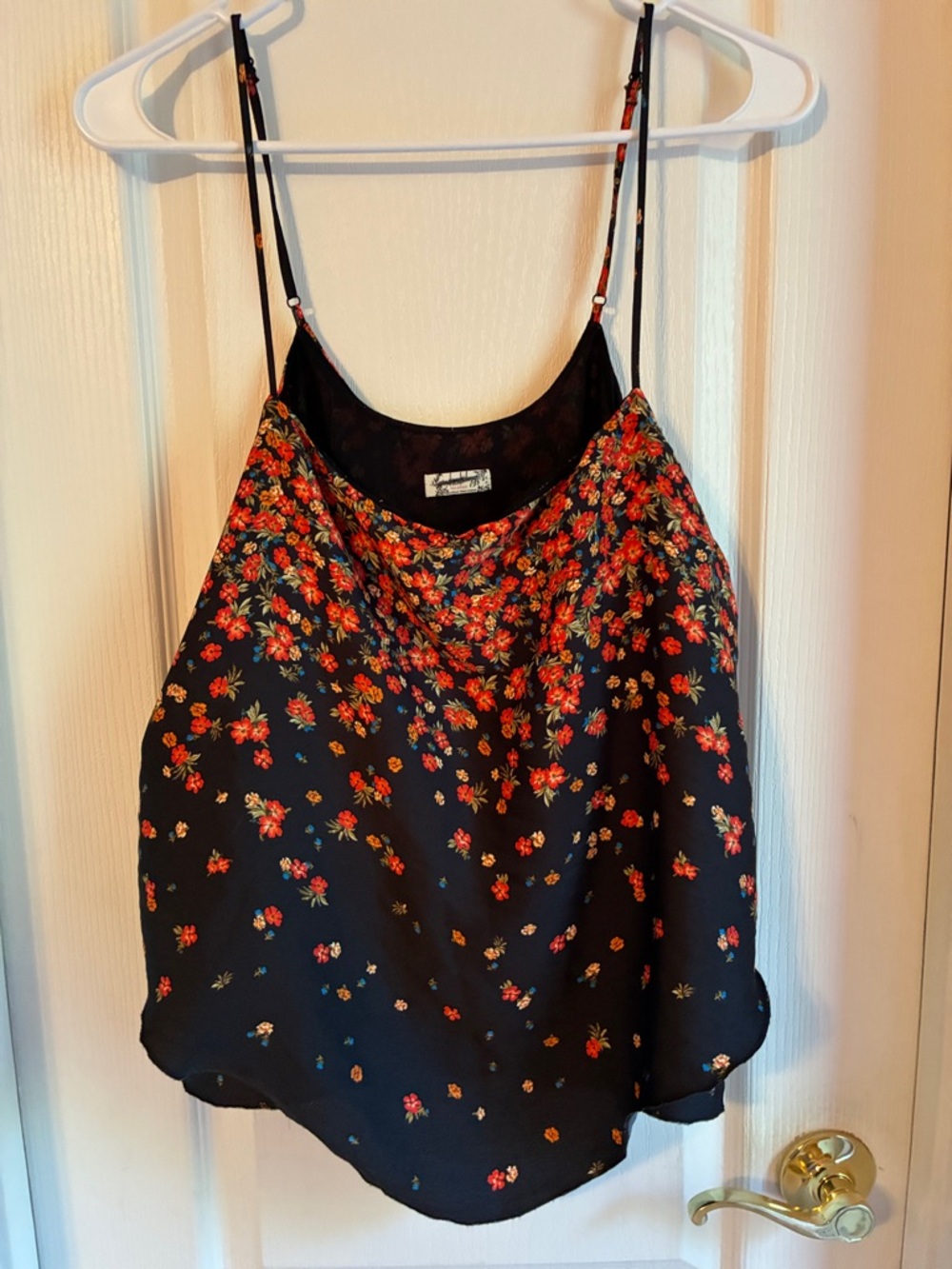 Free People Let Me Love Printed Cami Tank M - Picture 4 of 9
